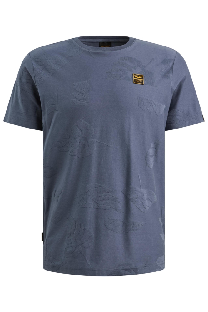 PME legend blauwe heren t-shirt | Vooraanzicht