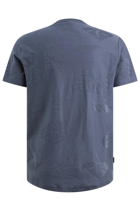 PME legend blauwe heren t-shirt | Achteraanzicht