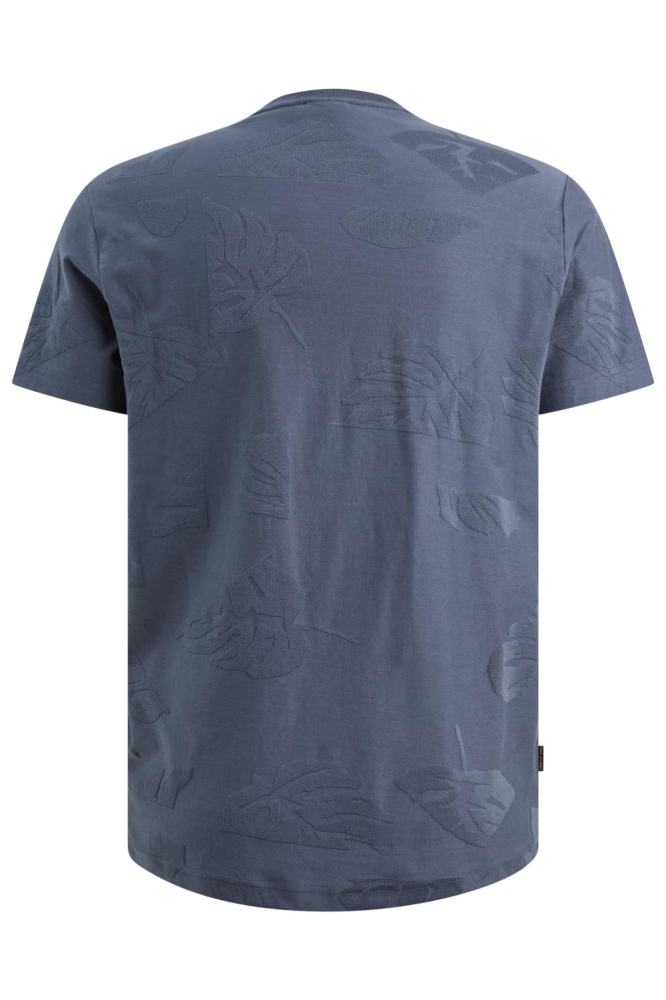 PME legend blauwe heren t-shirt | Achteraanzicht