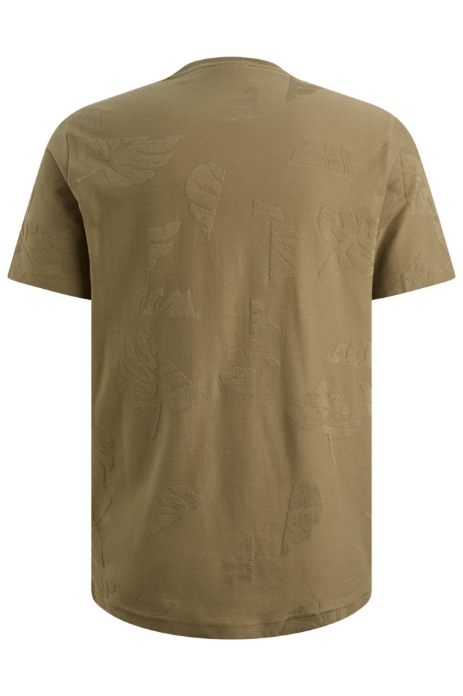 PME legend groene heren t-shirt | Achteraanzicht