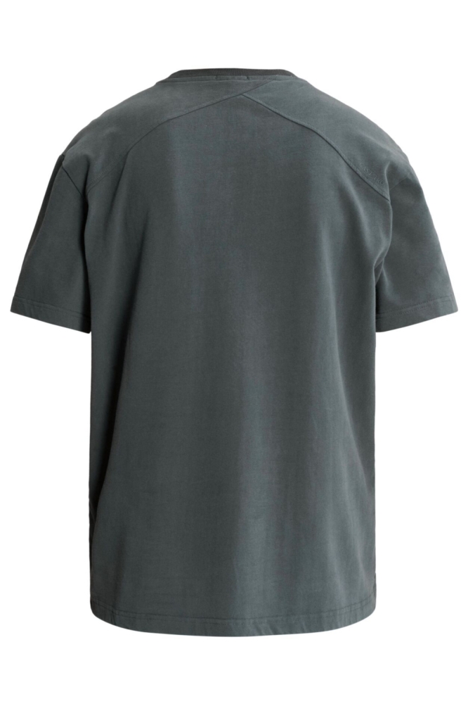 Cast Iron groene heren t-shirt | Achteraanzicht