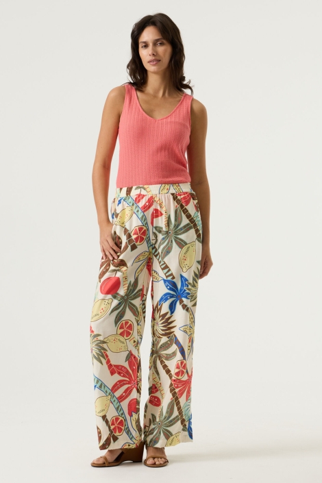 Garcia roze dames top | Model