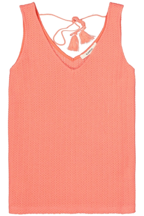 Garcia roze dames top | Vooraanzicht