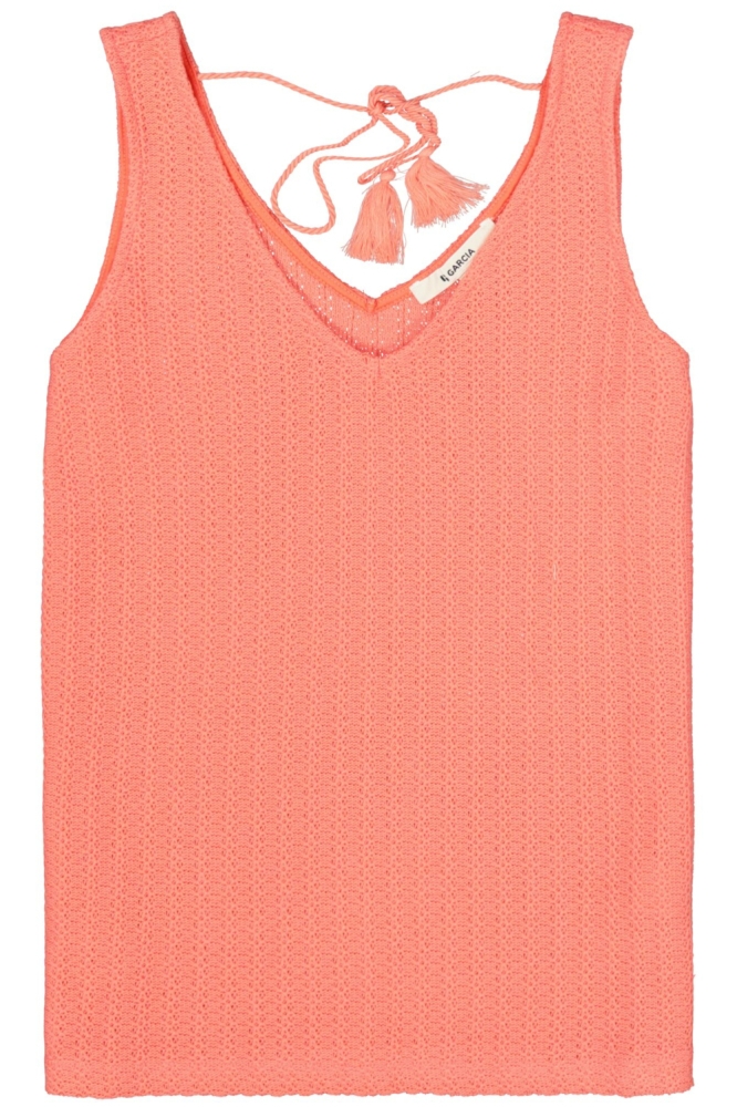 Garcia roze dames top | Vooraanzicht