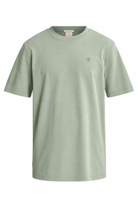 Cast Iron groene heren t-shirt | Vooraanzicht
