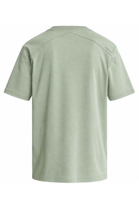 Cast Iron groene heren t-shirt | Achteraanzicht