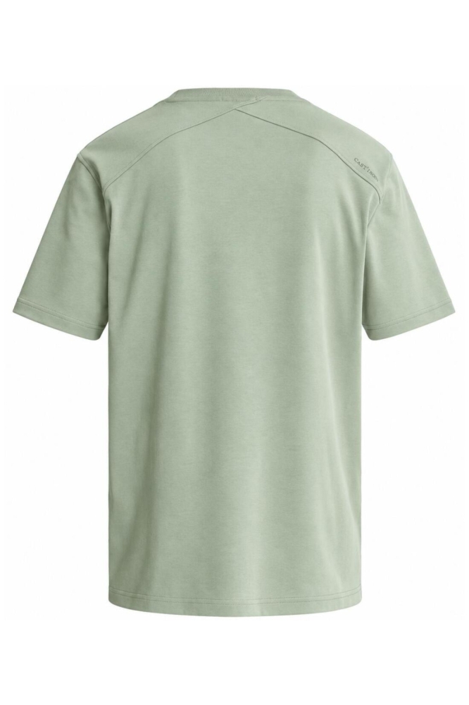 Cast Iron groene heren t-shirt | Achteraanzicht
