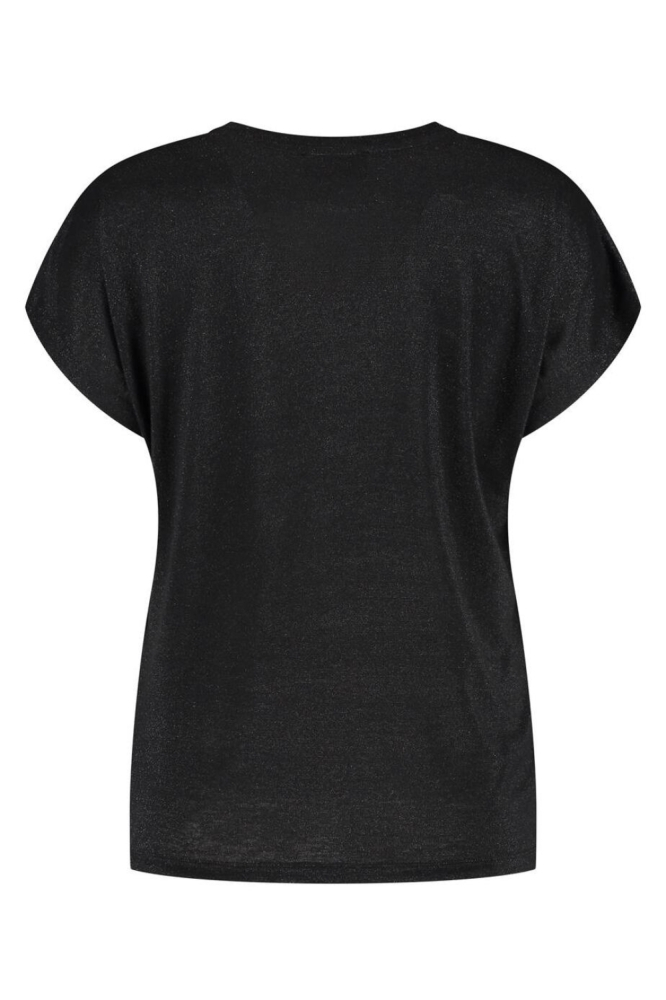 Lady Day zwarte dames t-shirt | Achteraanzicht