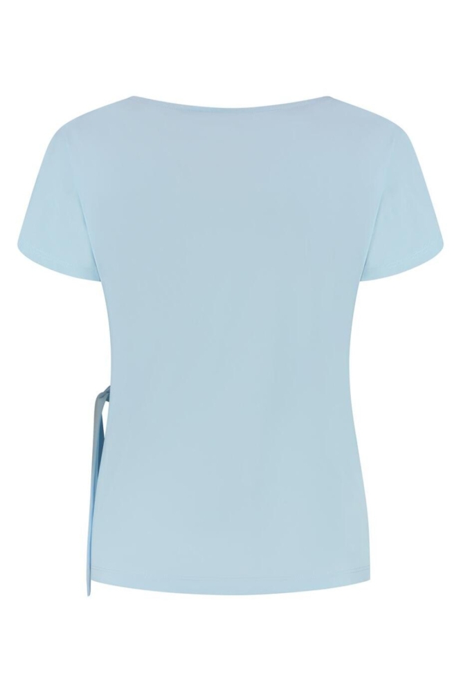 Lady Day blauwe dames t-shirt | Achteraanzicht