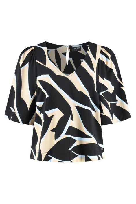 Lady Day multi color dames t-shirt | Vooraanzicht