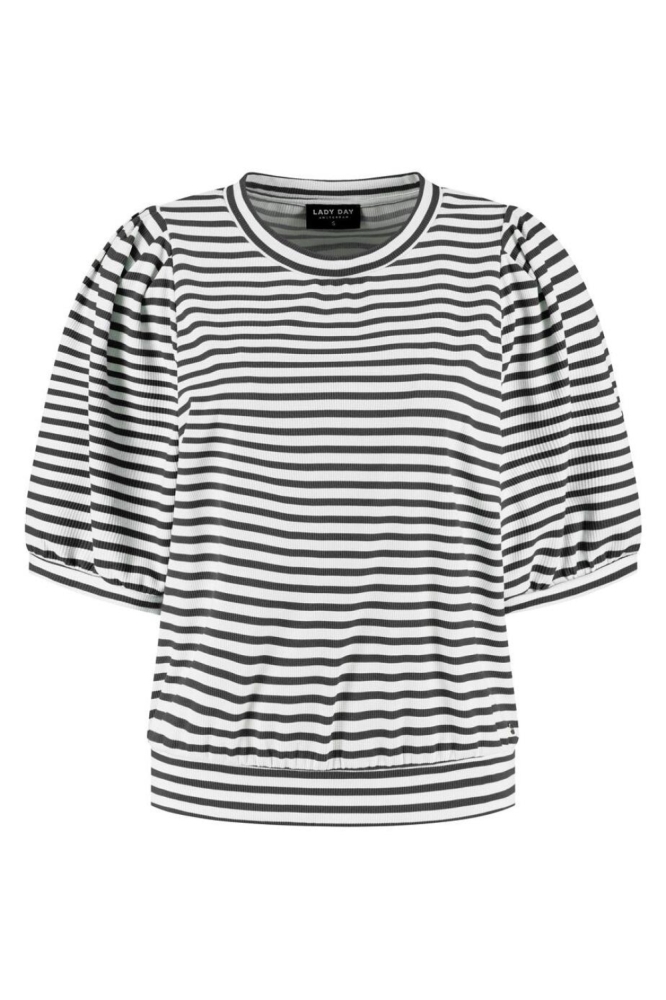 Lady Day zwarte dames t-shirt | Vooraanzicht