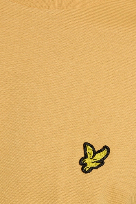 Lyle & Scott gele heren t-shirt | Kleurstaal