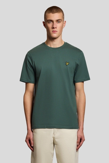 Lyle & Scott plain t-shirt Groen