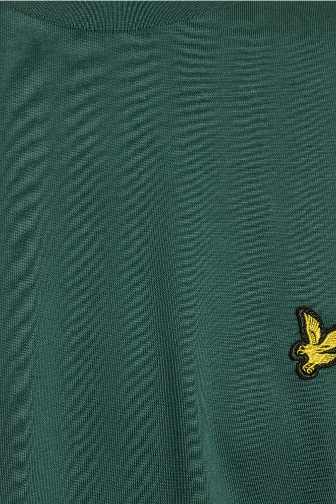 Lyle & Scott groene heren t-shirt | Kleurstaal