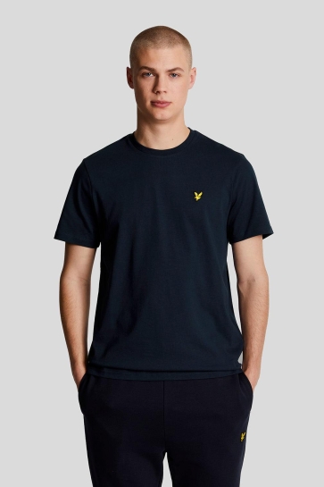 Lyle & Scott plain t-shirt Blauw