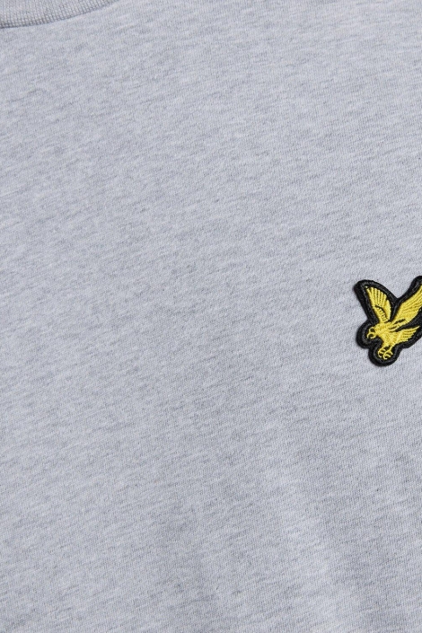 Lyle & Scott grijze heren t-shirt | Kleurstaal