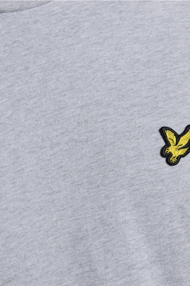 Lyle & Scott grijze heren t-shirt | Kleurstaal