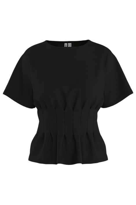 Hypedrop zwarte dames t-shirt | Vooraanzicht