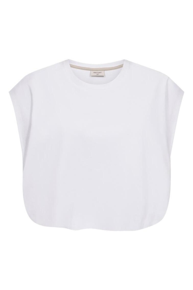Freequent witte dames top | Vooraanzicht