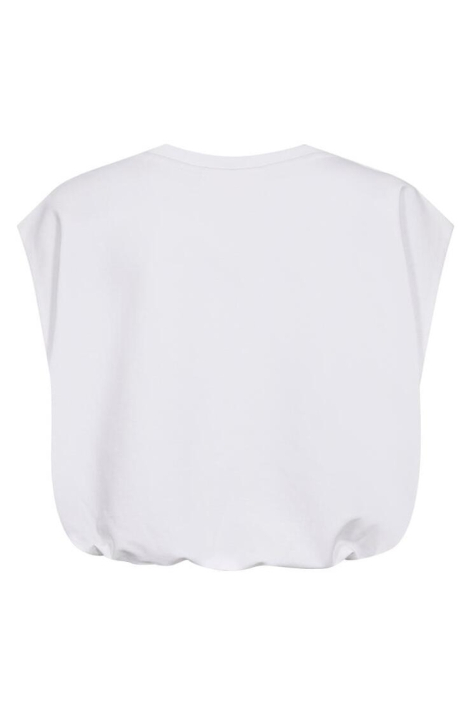Freequent witte dames top | Achteraanzicht