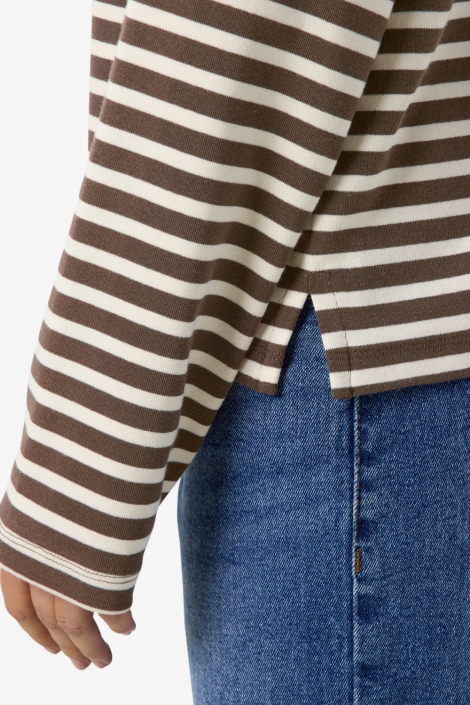 Noisy may bruine dames t-shirt | Close up