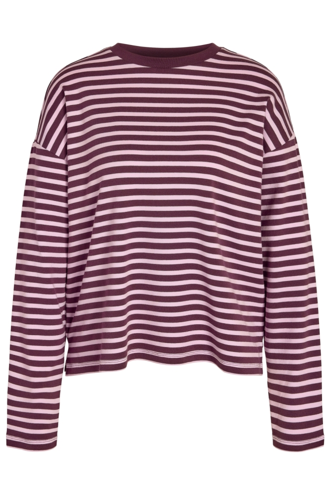Noisy may bordeaux dames t-shirt | Vooraanzicht