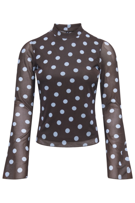 Only bruine dames top | Vooraanzicht