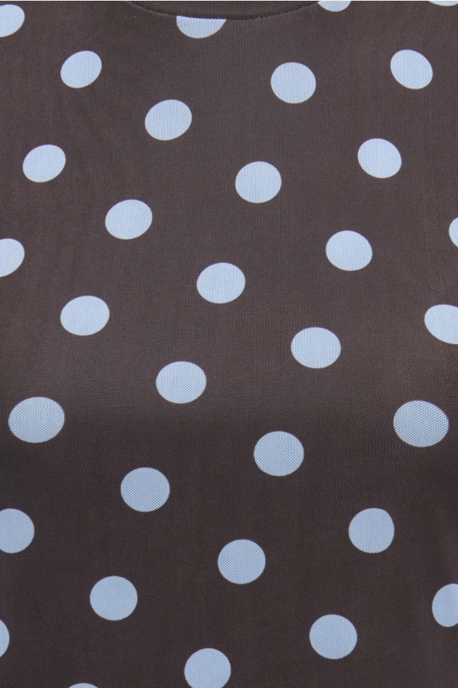 Only bruine dames top | Kleurstaal