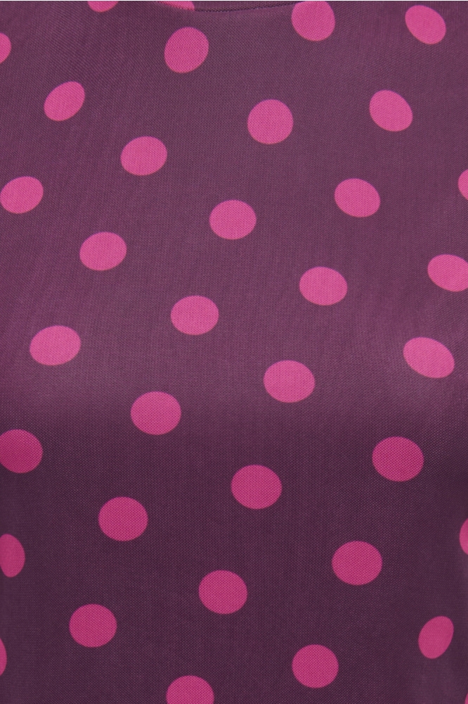 Only paarse dames t-shirt | Kleurstaal