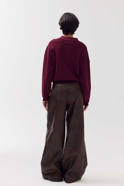 Harper & Yve rode dames trui | Model