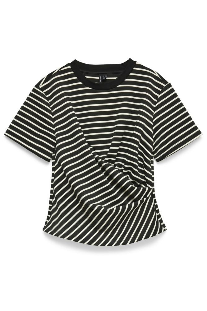 Vero Moda zwarte dames t-shirt | Vooraanzicht