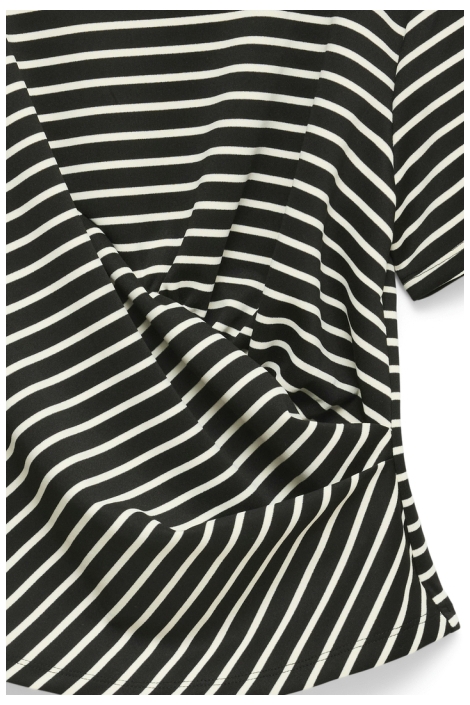 Vero Moda zwarte dames t-shirt | Close up
