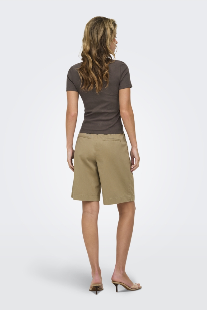 Only bruine dames t-shirt | Model