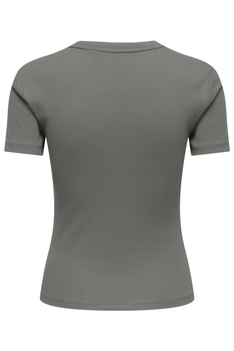 Only groene dames t-shirt | Achteraanzicht