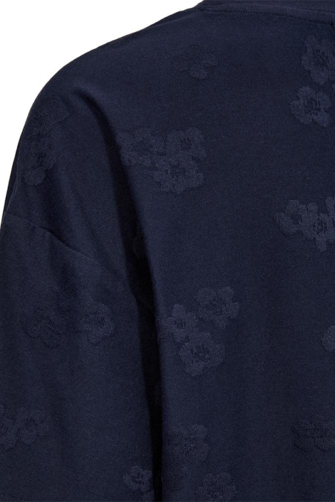 Freequent blauwe dames t-shirt | Close up
