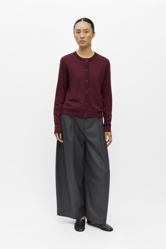 Object bordeaux dames vest | Model