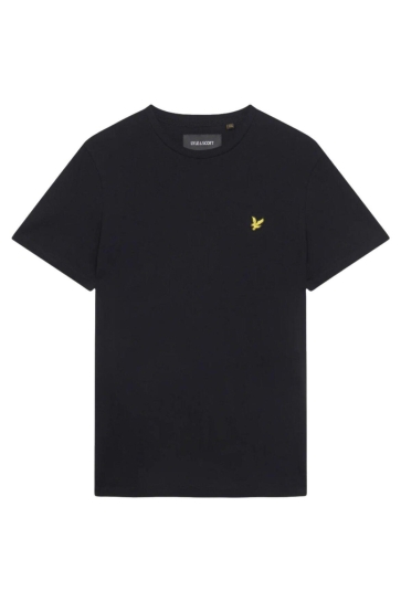 Lyle & Scott plain t-shirt Zwart