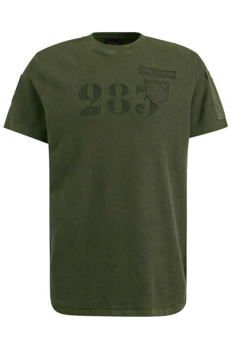 PME legend groene heren t-shirt | Vooraanzicht