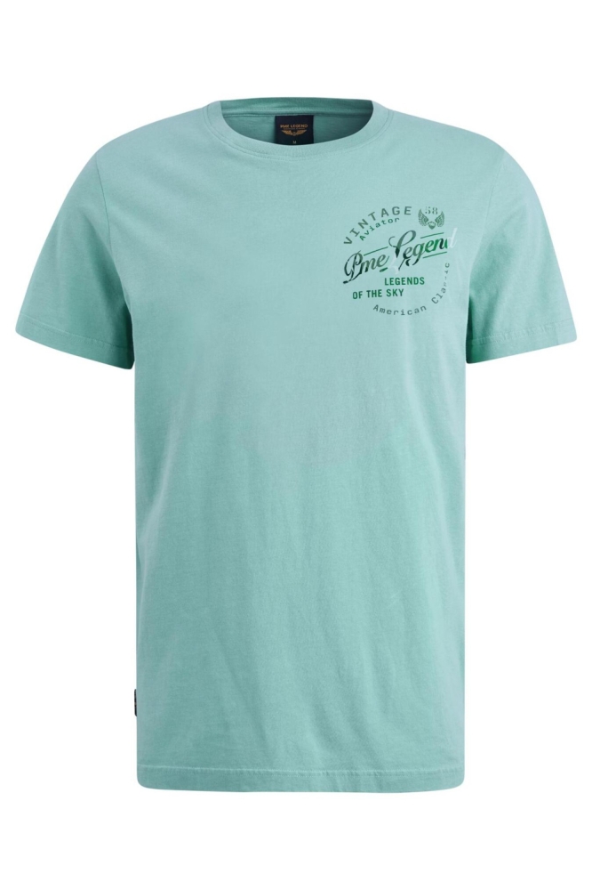 PME legend blauwe heren t-shirt | Vooraanzicht