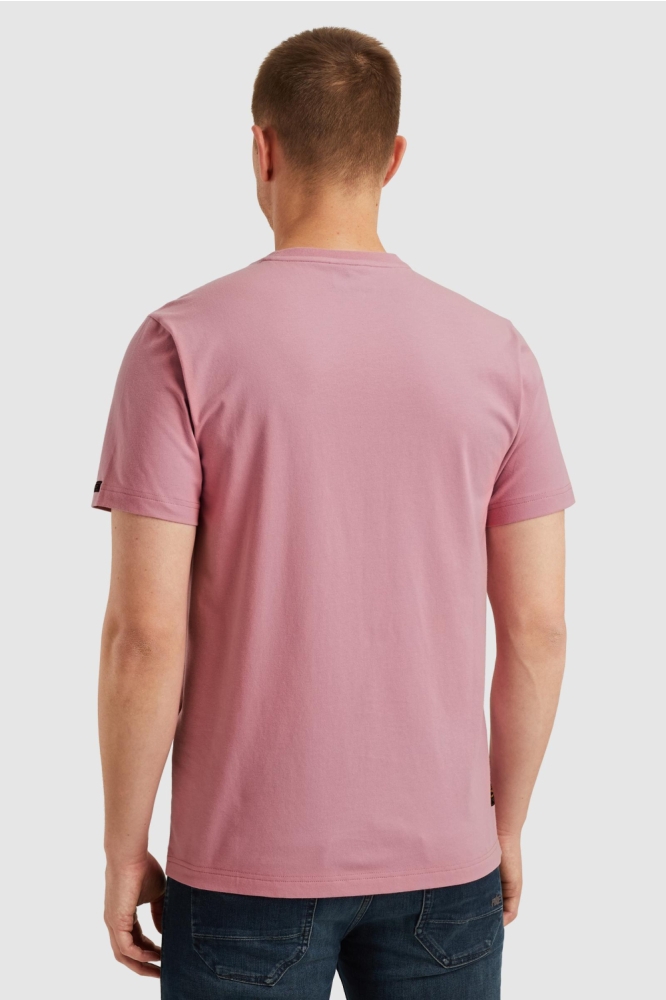 PME legend roze heren t-shirt | Model achteraanzicht