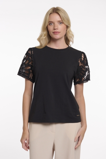 Rino & Pelle T-shirt SHORT SLEEVE TOP JONEY 7002622 Black