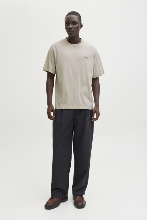 Jack & Jones beige heren t-shirt | Model