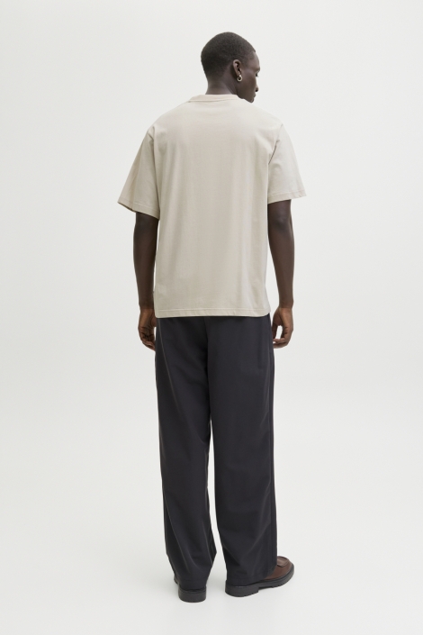 Jack & Jones beige heren t-shirt | Model