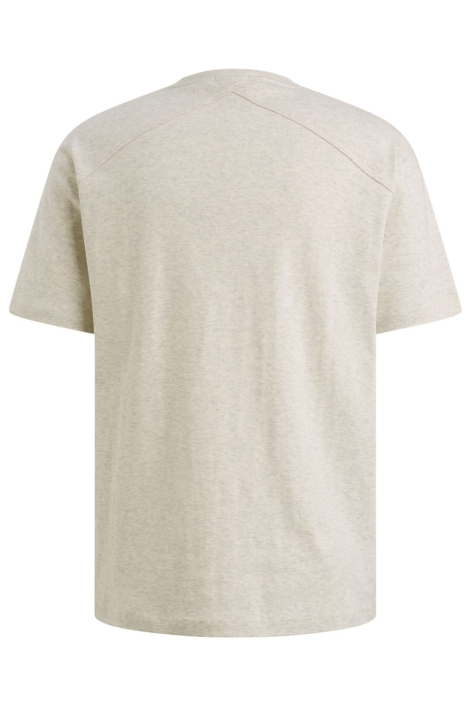 Cast Iron grijze heren t-shirt | Achteraanzicht
