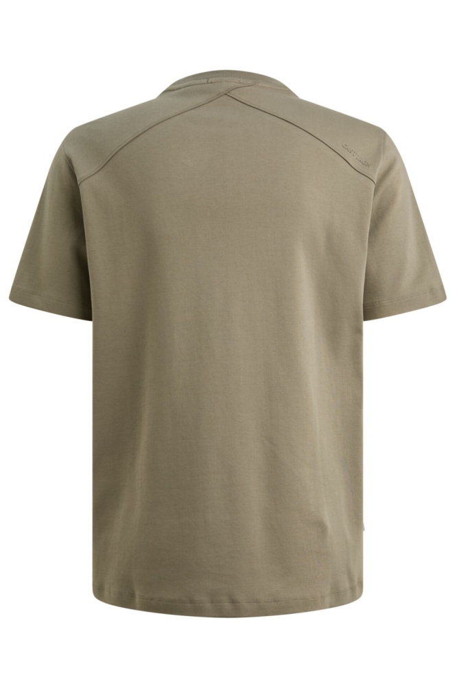 Cast Iron groene heren t-shirt | Achteraanzicht