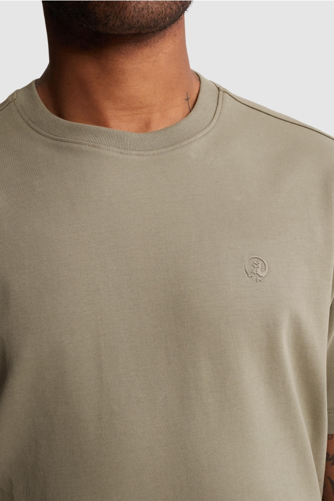Cast Iron groene heren t-shirt | Kleurstaal