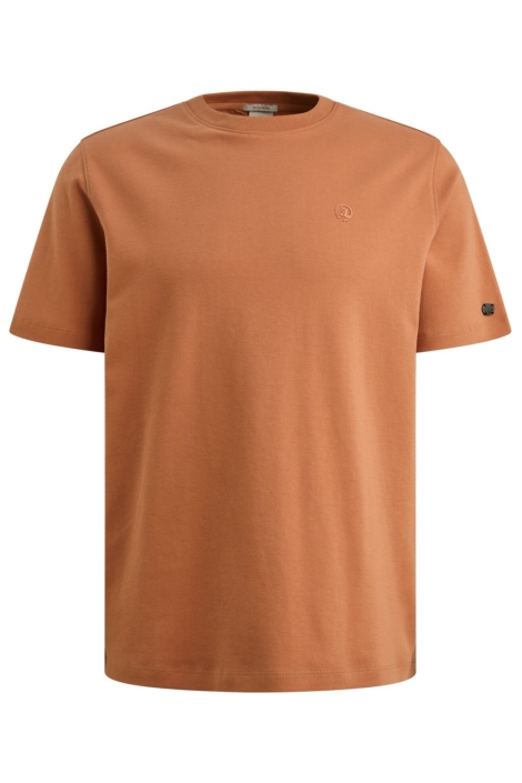 Cast Iron oranje heren t-shirt | Vooraanzicht