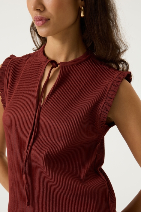 Garcia rode dames top | Close up