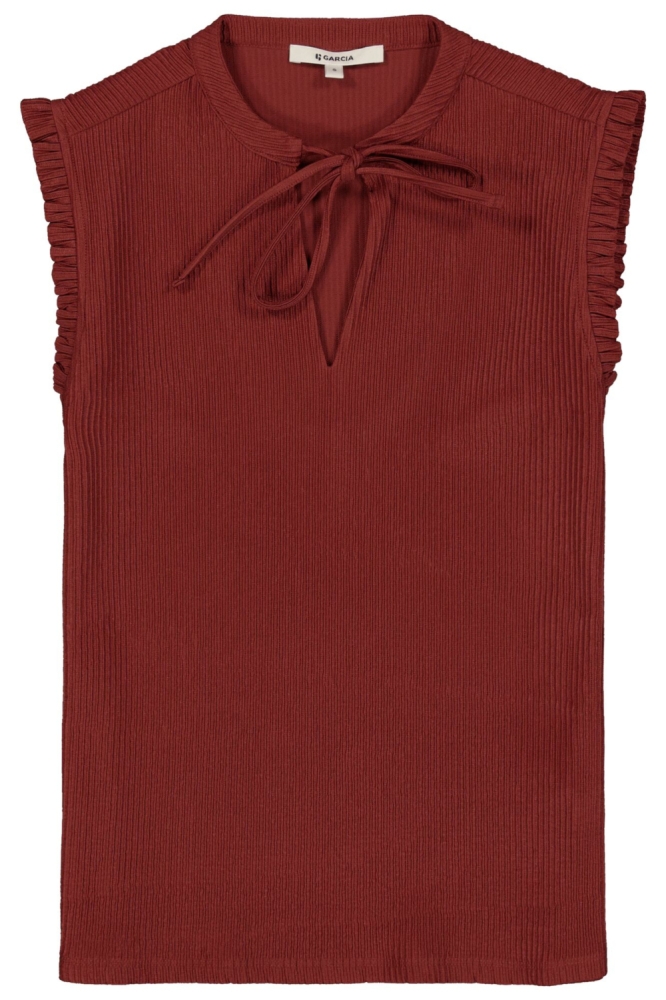 Garcia rode dames top | Vooraanzicht