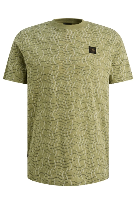 PME legend groene heren t-shirt | Vooraanzicht